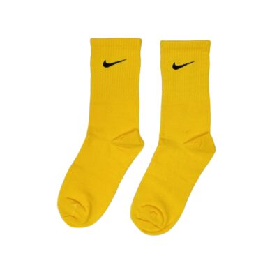 جوراب ساق دار نایک زرد
